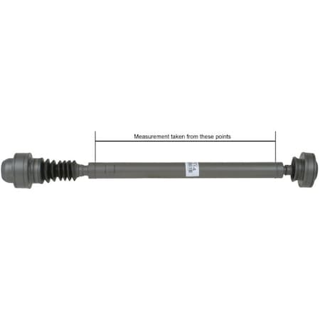 A1 Cardone Remanufactured Prop Shaft, 65-9314 65-9314